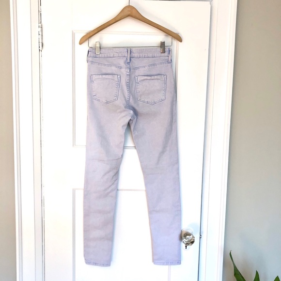 Topshop Moto Jaime Light Wash Skinny Jeans - Picture 3 of 8